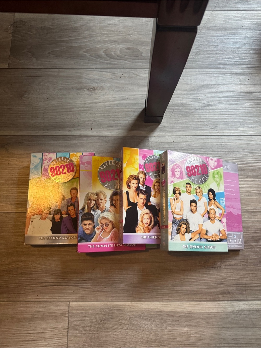 90210 TV Series DVD Season Box Set Lot - Colorful Covers